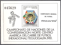 Honduras HB 41 1990 Campeonato De Naciones De La Federación Norte Centro Améri - Honduras