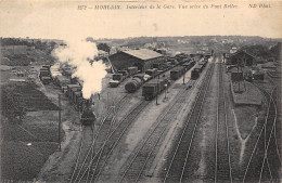 29-MORLAIX- INTERIEUR DE LA GARE , VUE PRISE DU PONT BELLEC - Morlaix