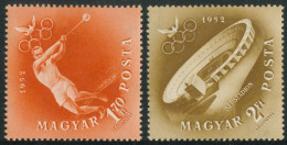 OLI1 Hungría Hungary  Nº A 130/31  1952   MH - Other & Unclassified