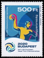 Hungría Hungary 6103 2020 Campeonato De Europa De Waterpolo, Budapest MNH - Otros & Sin Clasificación