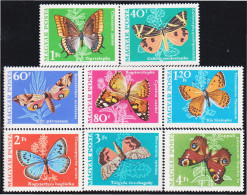 Hungría Hungary 2034/41 1969 Mariposas Butterflies MNH - Otros & Sin Clasificación