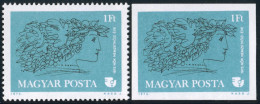 VAR3 Hungría Hungary  Nº 2425 Dentado Y Sin Dentar  1975  MNH - Otros & Sin Clasificación