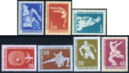 TEN  Hungría Hungary  Nº 1257/63  1958   MNH - Otros & Sin Clasificación