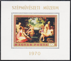 Hungría Hungary HB 82 1970 Pintura Del Museo De Bellas Artes De Budapest MNH - Autres & Non Classés