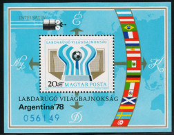 DEP2  Hungría Hungary  HB 136 1978 Fútbol Argentina  MNH - Sonstige & Ohne Zuordnung