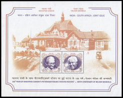 India HB 181 2018 Mahatma Gandhi-Nelson Mandela India-Sudáfrica Emisión Conjun - Autres & Non Classés