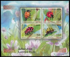 India HB 145 2017 Fauna Escarabajo Mariquita MNH - Andere & Zonder Classificatie