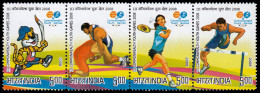 India 2060/63 2008 3 Juegos Juveniles De Commonwealth MNH - Sonstige & Ohne Zuordnung