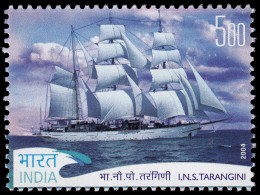 India 1787 2004 I.N.S. TARANGINI Buque-Escuela MNH - Otros & Sin Clasificación