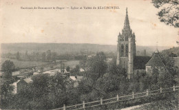 FRANCE - Environs De Beaumont Le Roger - Eglise Et Vallée De Beaumontel - Carte Postale Ancienne - Beaumont-le-Roger