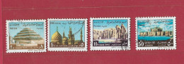 EGYPTE – EGYPT Stamps –Sakkara Step Pyramid- AL Azhar Mosque- Luxor Temple - Qaitbay Fort Alexandria 1969 USED - Usati