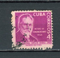 CUBA -  CÉLÉBRITÉ  N°Yt 427 Obli. - Usados