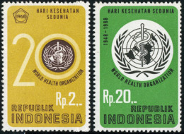 MED  Indonesia 536/37 1968  MNH - Indonesië