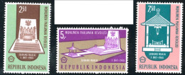 MI2 Indonesia 520/22 Revolución 1965 MNH - Indonesië
