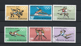 Romania 1972 Ol. Games Munich Y.T. 2688/2693 (0) - Oblitérés