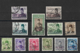 Egypte - Egypt 1952 King Farouk Overprinted Used - Gebraucht