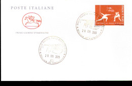 2006 ANNULLO FDC  Lo Sport Italiano. Campionati Del Mondo Di Scherma, Torino. - Escrime