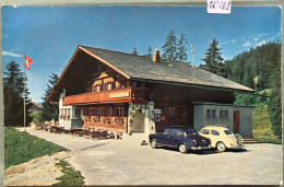 Auberge Du Lac Des Joncs, Autos VW Coccinelle Et Peugeot ? ; Propr. Marcel Genoud ; Années 1960 (16'188) - Châtel-Saint-Denis