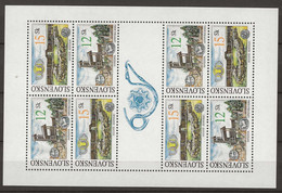 2001 MNH Slovensko, Mi 391-2 Kleinbogen,  Postfris** - Blocks & Sheetlets