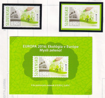 Delcampe - EUROPA 2016 - Slovaquie N°690 & Carnet - Neuf ** Sans Charnière - TB - 2016