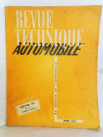 Revue Technique Automobile Originale Mars 1954  Rover 75 Someca Da 50 - Auto