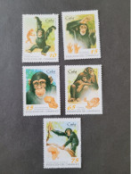 Cuba 1998 Monkeys - Apen