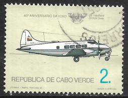 Cabo Verde – 1984 Civil Aviation Organization Anniversary 2. Used Stamp - Islas De Cabo Verde