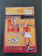 Cuba 2010 Egypt Dogs - Unused Stamps