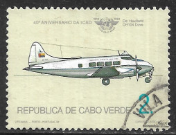 Cabo Verde – 1984 Civil Aviation Organization Anniversary 2. Used Stamp - Isola Di Capo Verde