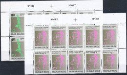 TIMBRE STAMP ZEGEL BELGIQUE  10 X 2402-03  XX    A VALEUR PERMANENTES   XX - 1961-1970