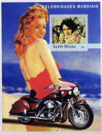 Guiné-Bissau Bf 168 Moto, Harley-Davidson, Pin-up, Elvis Presley - Motorräder