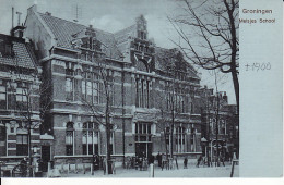 2747	42	Groningen, Meisjes School (zie Hoekj Rechts Onder) - Groningen