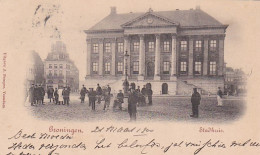2747	159	Groningen, Stadhuis (poststempel 1900) (zie Hoeken) - Groningen