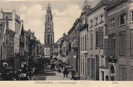 2747	184	Groningen, Emmasingel – A. Kerkhof – Oosterstraat 1923 (3 Kaarten) (zie Hoeken En Randen) - Groningen