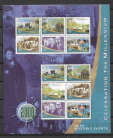 2000 MNH Ireland Mi 1206-11  Postfris** - Blocks & Kleinbögen