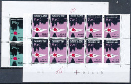 TIMBRE STAMP ZEGEL BELGIQUE  10 X 1539-40  XX    A VALEUR PERMANENTES   XX - 1961-1970