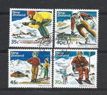 New Zealand 1984 Winter Sports Y.T. 867/870 (0) - Used Stamps