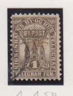 Denemarken Lokale Zegels Cat. DAKA Bypost: Kobenhavn Bypost Nr.1 Datumstempel - Local Post Stamps