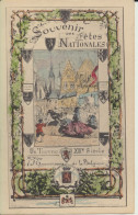 CARTES POSTALES       " SOUVENIR DU 75ème ANNIVERSAIRE DE LA BELGIQUE  " - Demonstrationen