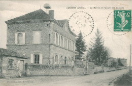 71 LUCENAY - La Mairie Et L'Ecole Des Garcons   - TTB - Other & Unclassified