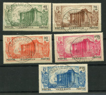 !!! CAMEROUN, SERIE BASTILLE N°192/196 OBLITERATIONS MBALMAYO SUPERBES - Used Stamps