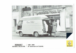 Cpm - Publicité RENAULT Camion Estafette PIERRE BILLET Paris - Magasin Prêt à Porter PAULETTE LAURE - 2009 - Camión & Camioneta