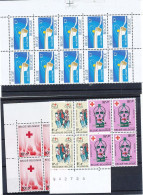 TIMBRE STAMP ZEGEL BELGIQUE  10 X 1969 ET 4 X 1588 ET 4 X 1921-22   XX    A VALEUR PERMANENTES   XX - 1961-1970