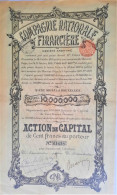 Compagnie Rationale Financière - 1901 - Bruxelles - Other & Unclassified