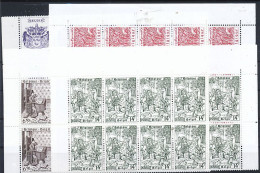 TIMBRE STAMP ZEGEL BELGIQUE  10 X 1856-59   XX    A VALEUR PERMANENTES   XX - 1961-1970