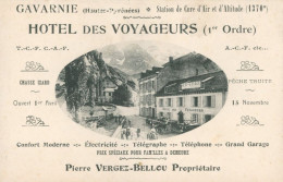 65 GAVARNIE - Hotel Des Voyageurs - Pierre Vergez Bellou Propriétaire - TTB - Gavarnie