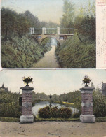 2775	153	Baarn, Wilhelminavijver – Ruinebrug (2 Kaarten)(zie Hoeken) - Baarn