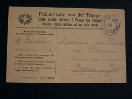 CARTE  POSTALE  MILITAIRE à  L' USAGE  Des  TROUPES- 1915- POSTE  DE  CAMPAGNE - Documenti