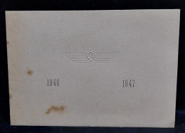 C6/11 - Cartão Boas Festas 1946/47 * Transportes Invicta * Portugal * Publicidade * Convite - Portugal