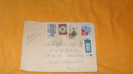 ENVELOPPE DE1977../ TCHECOSLOVAQUIE..CACHETS POUR ANGOULEME + TIMBRES X5 - Storia Postale